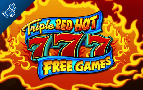 Machines à sous Triple Red Hot 7s