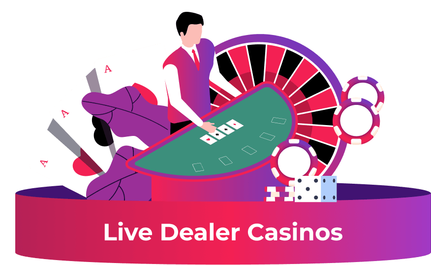 Live Casino - Casinos avec croupiers en direct